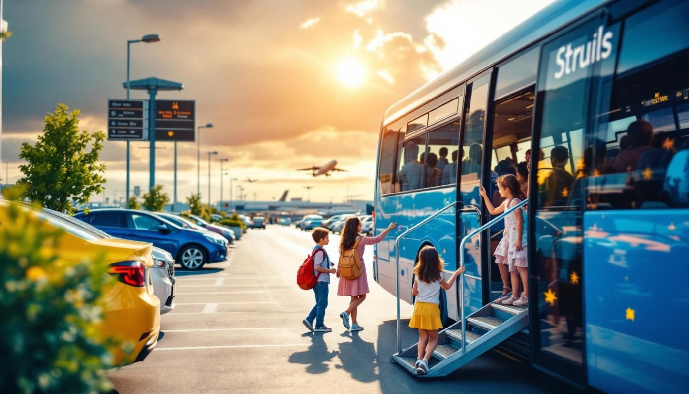 Optimiser votre départ en avion : choisir un parking avec navette